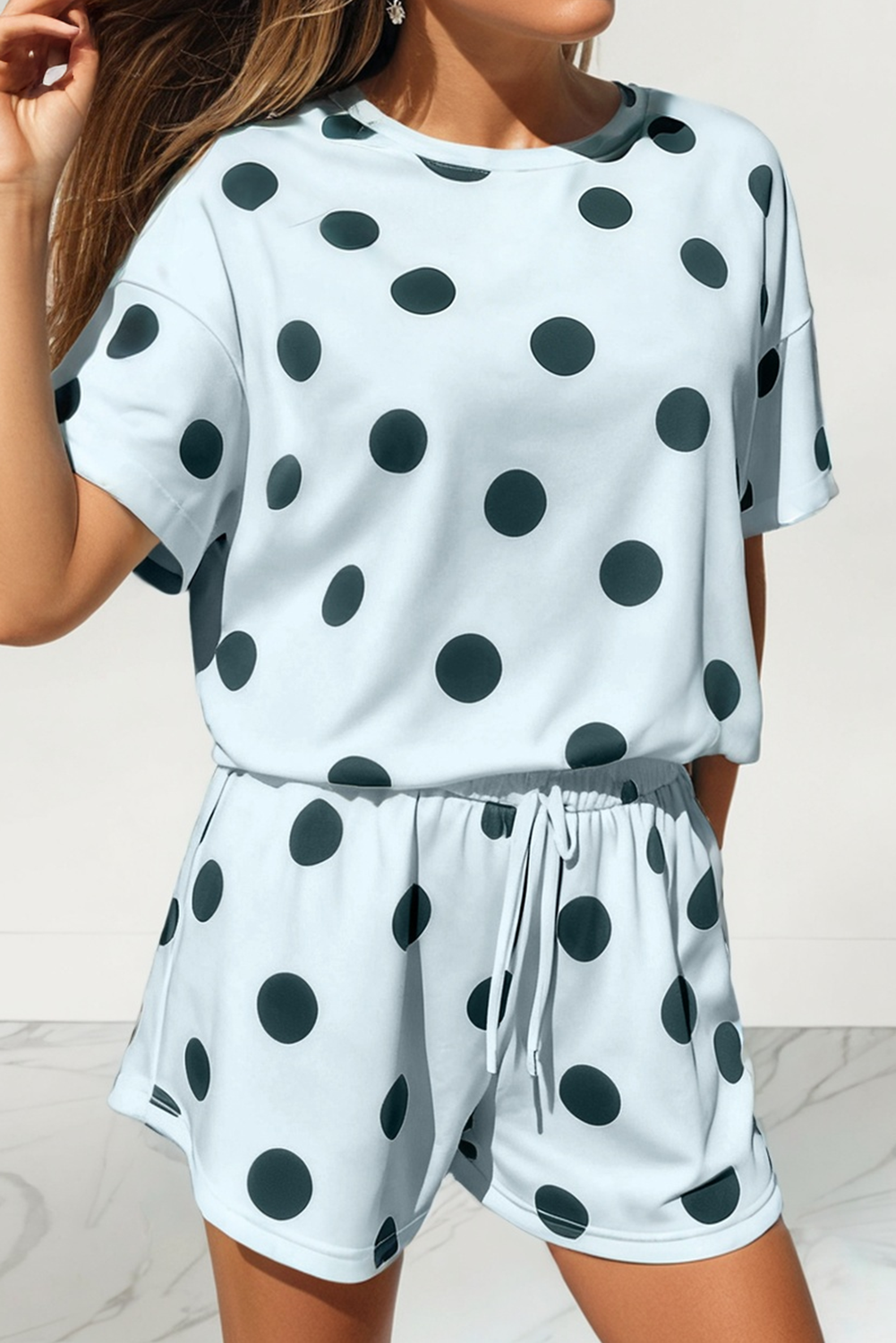 Polka Dot Short Set
