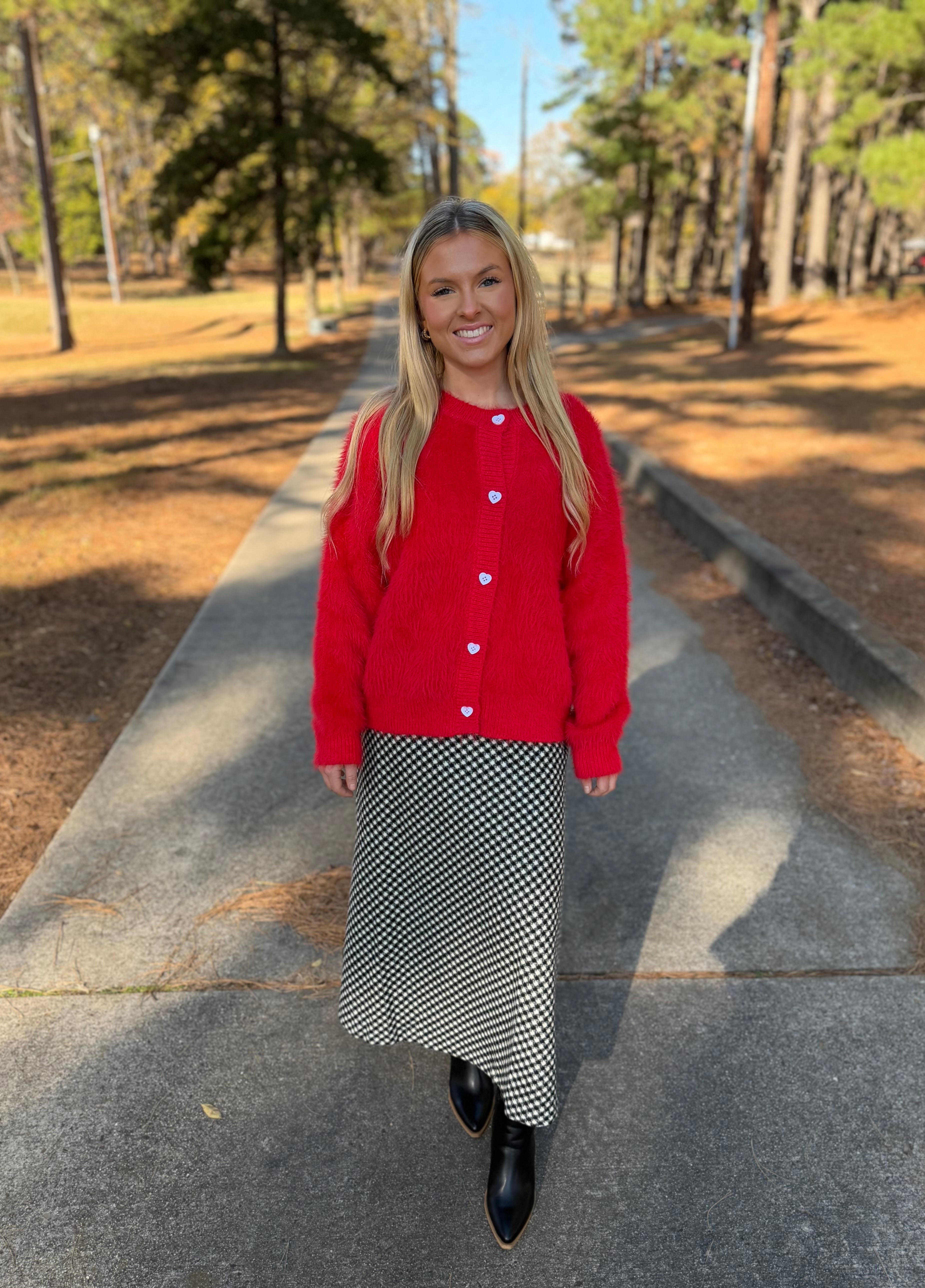 BUTTON DETAIL SWEATER CARDIGAN