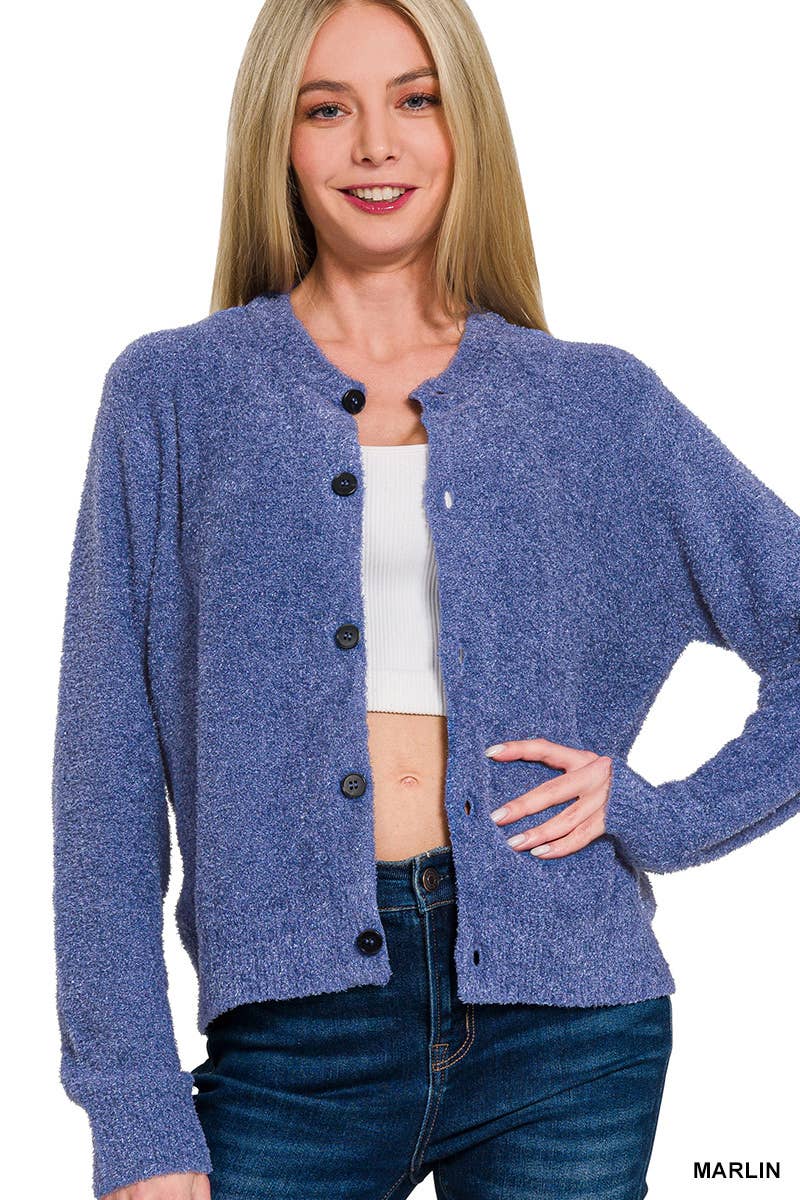 Button Sweater Cardigan