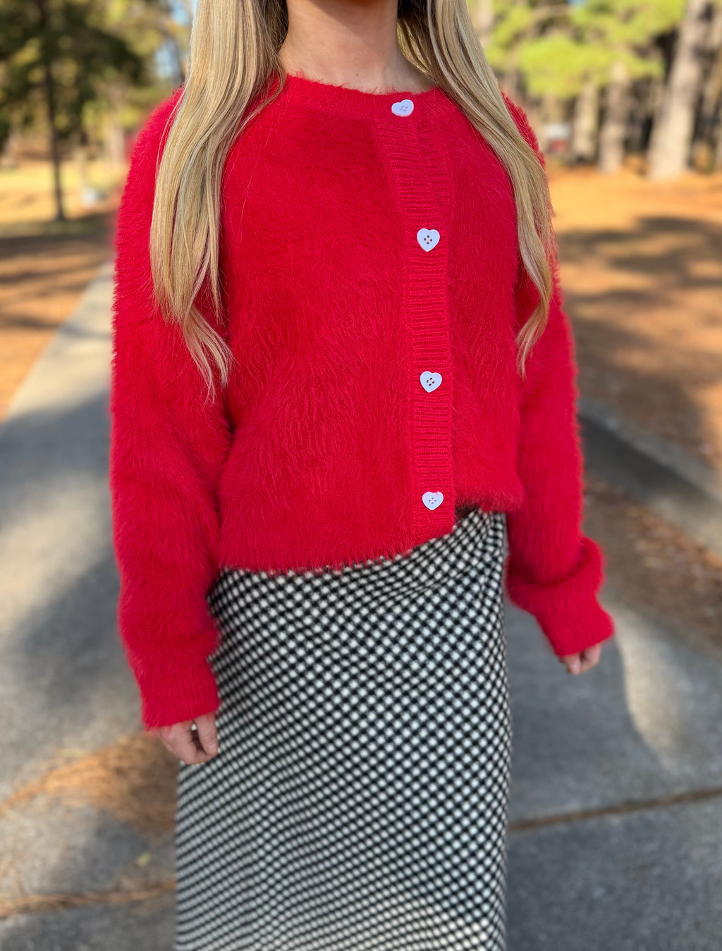 BUTTON DETAIL SWEATER CARDIGAN