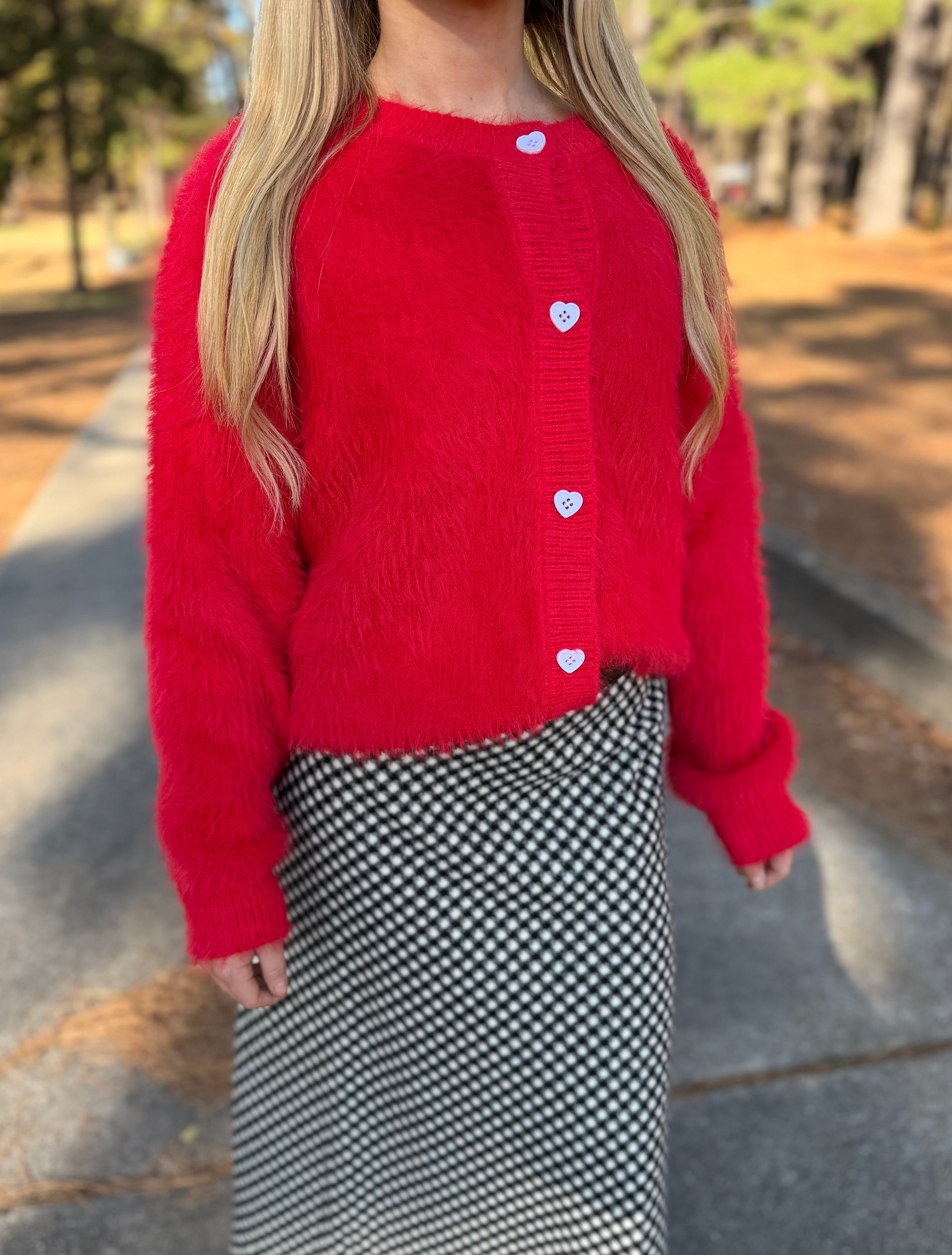 BUTTON DETAIL SWEATER CARDIGAN