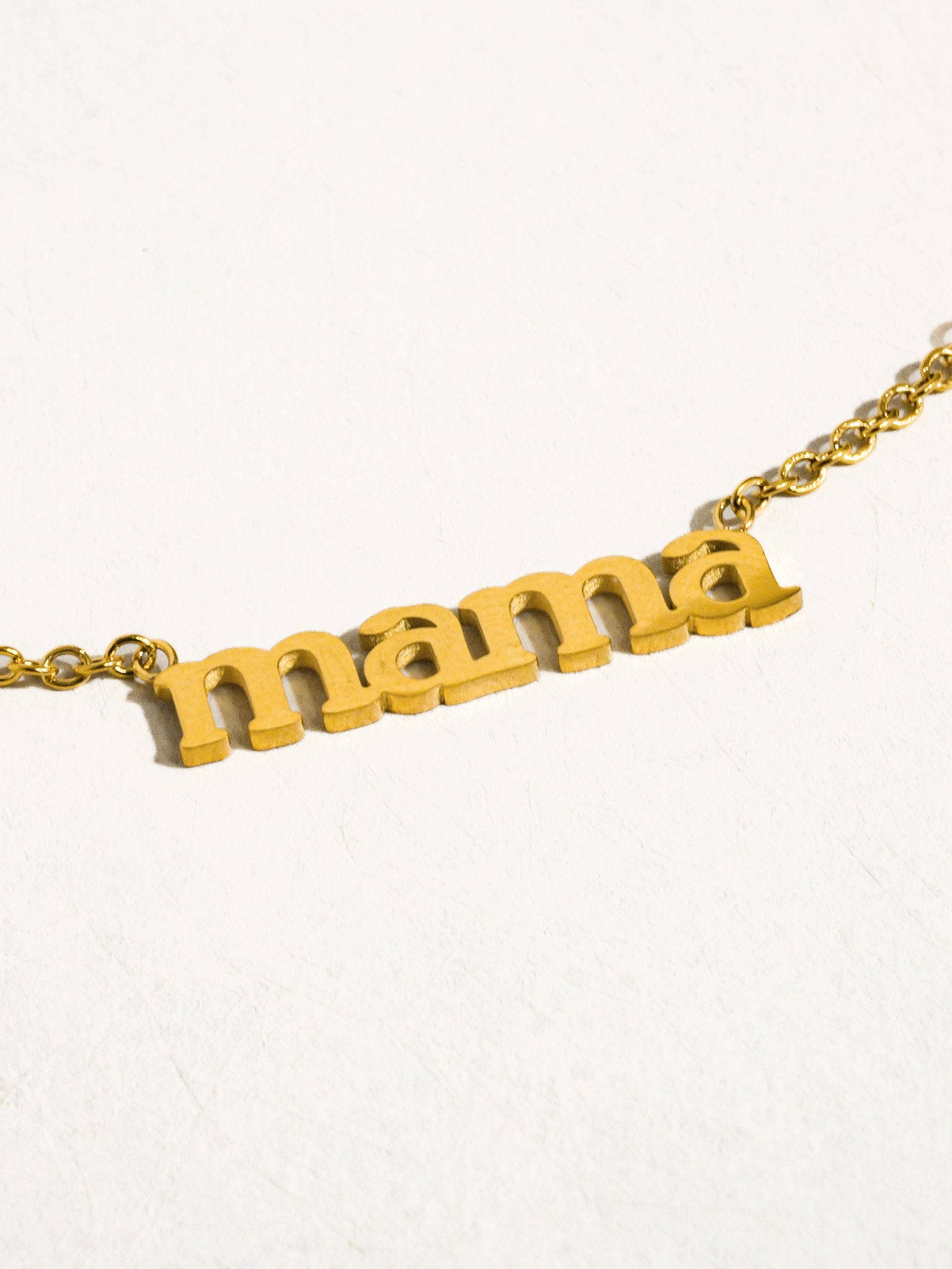 Mother's Day 18K Gold Non-Tarnish Necklace