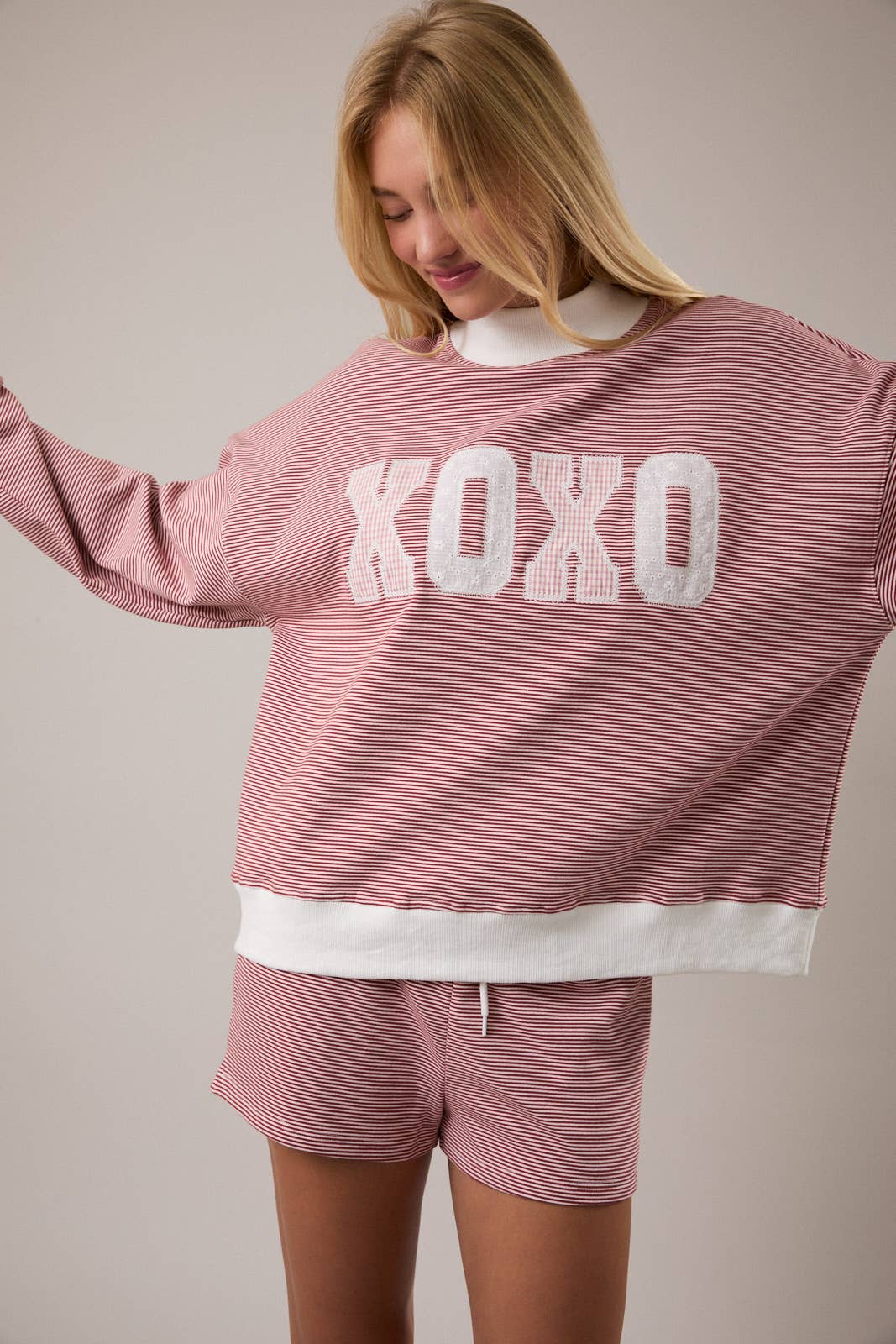 Mock Neck XOXO Sweater